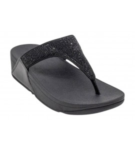FITFLOP infradito EC5-090-065 LULY CRYSTAL ALL BLACK