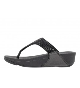 FITFLOP infradito EC5-090-065 LULY CRYSTAL ALL BLACK