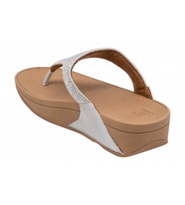 FITFLOP infradito EC5-D63-030 LULY CRYSTAL STEELED SILVER