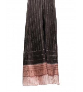 ALYSI ABITO SCOLLATO DIETRO 116319/P6063 CHOCO