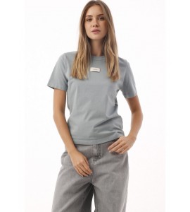 ALYSI 116419/P6027 T-SHIRT SLIM CELESTE