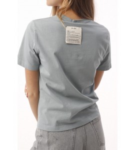 ALYSI 116419/P6027 T-SHIRT SLIM CELESTE