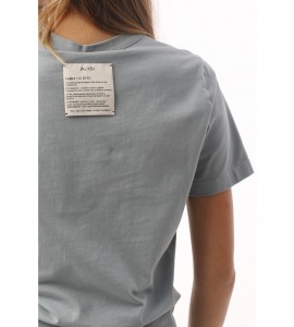 ALYSI 116419/P6027 T-SHIRT SLIM CELESTE