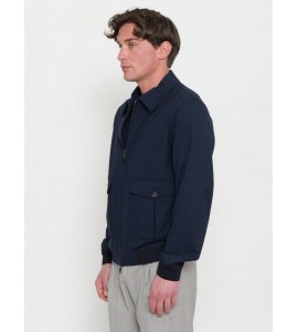 ONTHEBUND giubbino 000268.18 WASHINGTON FRESCO LANA BLU