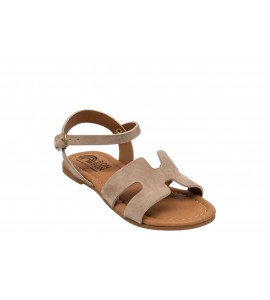 BON BON sandali 1004-C CAMOSCIO BEIGE
