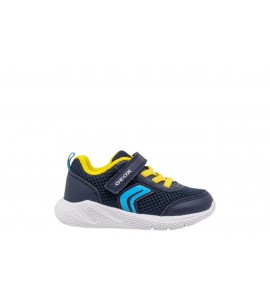GEOX J BIMBO SPRINTYE B. B454UC01454C0657 NAVY/YELLOW