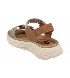 XTI donna sandalo 143986 S.C. kaki