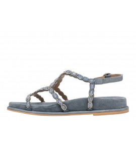 ALMA EN PENA sandalo V267100 SUEDE JEANS