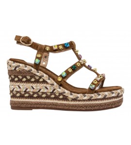 ALMA EN PENA sandalo V266101 SUEDE CARAMEL