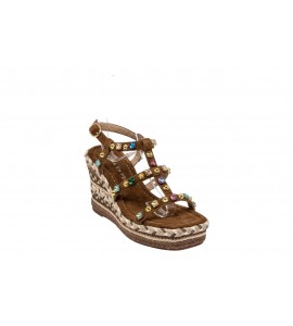 ALMA EN PENA sandalo V266101 SUEDE CARAMEL