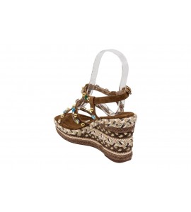 ALMA EN PENA sandalo V266101 SUEDE CARAMEL