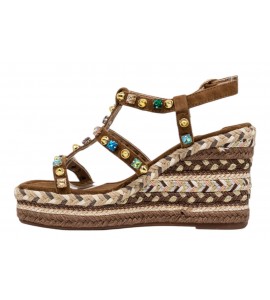 ALMA EN PENA sandalo V266101 SUEDE CARAMEL