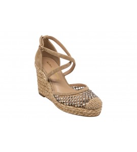 ALMA EN PENA sandalo con zeppa V265602 SUEDE sand