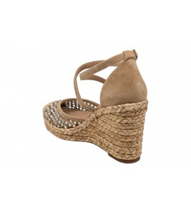 ALMA EN PENA sandalo con zeppa V265602 SUEDE sand