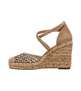 ALMA EN PENA sandalo con zeppa V265602 SUEDE sand