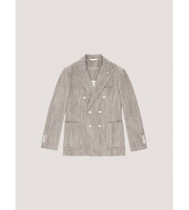 CIRCOLO CN5254/SCRUB DOUBLE-BREASTED