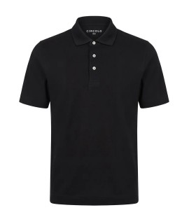 CIRCOLO CN5208/02 POLO PREMIUM JERSEY NERO