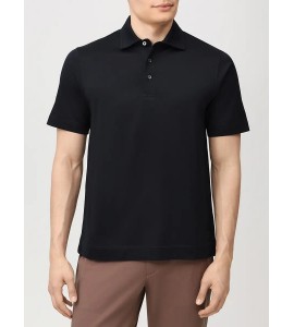CIRCOLO CN5208/02 POLO PREMIUM JERSEY NERO