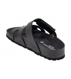 GRUNLAND donna ciabatta ENNY CB0809-70 NERO-NERO