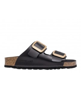 GRUNLAND donna Ciabatta ENNY CB3272-70 NERO