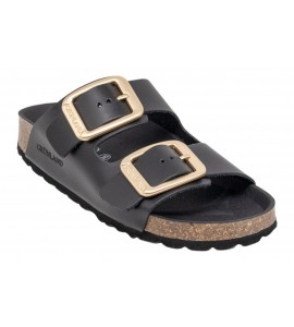 GRUNLAND donna Ciabatta ENNY CB3272-70 NERO