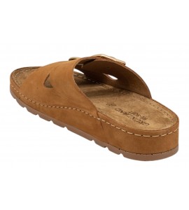 GRUNLAND donna ciabatta PADO CI1915-K4 cuoio