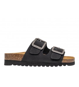 GRUNLAND donna ciabatta HOLA CB1819-M7 nero