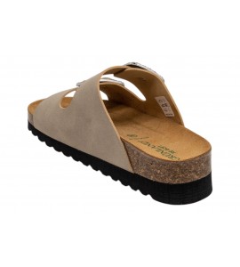 GRUNLAND donna ciabatta HOLA CB1819-M7 sabbia