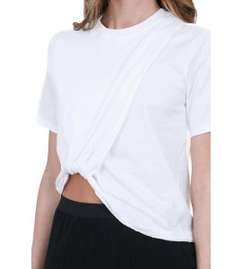 JUCCA J4318079/40/001 T-SHIRT GIROCOLLO BIANCO