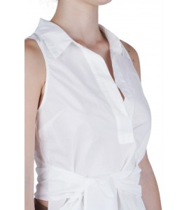 JUCCA J4312292/27/001 TOP INCROCIATO BIANCO
