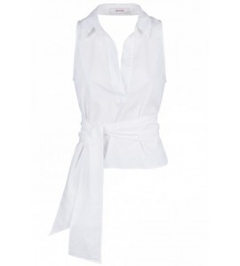 JUCCA J4312292/27/001 TOP INCROCIATO BIANCO
