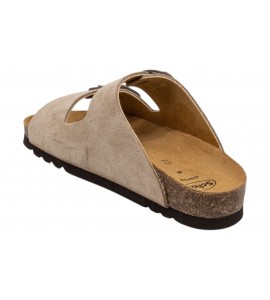 SCHOLL F00734 1062 NOELLE SUEDE TAUPE