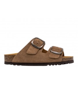 SCHOLL F00734 2361 NOELLE SUEDE DARK BEIGE
