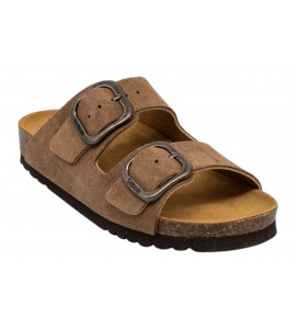 SCHOLL F00734 2361 NOELLE SUEDE DARK BEIGE