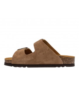 SCHOLL F00734 2361 NOELLE SUEDE DARK BEIGE