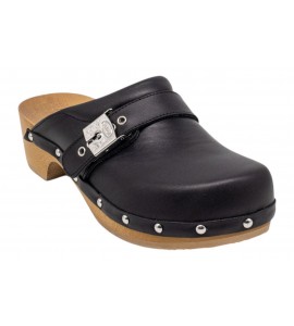 SCHOLL F32325 333 380 PESCURA CLOG BLACK