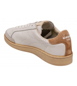 DIADORA HERITAGE uomo PRESTIGE PLAIN USED 182212 01 30077 HAZEL BROWN