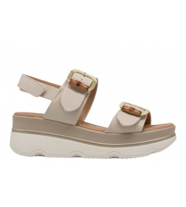 DONNA SERENA SANDALO CON ZEPPA 665950DM BEIGE