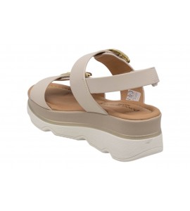 DONNA SERENA SANDALO CON ZEPPA 665950DM BEIGE