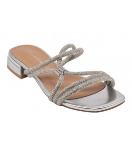 KHARISMA Ciabattina flat 2313.26 STRASS ARGENTO