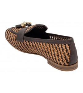 FRAU DONNA MOCASSINO 95V6 VENEZIA EBONY
