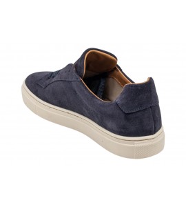 FRAU UOMO SNEAKERS 29B1 SUEDE BLU PANNA