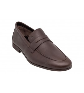 FRAU UOMO MOCASSINO 34M5 MOUSSE CASTAGNO