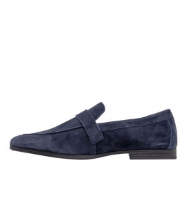 FRAU UOMO MOCASSINO 34B7 DAINO BLU