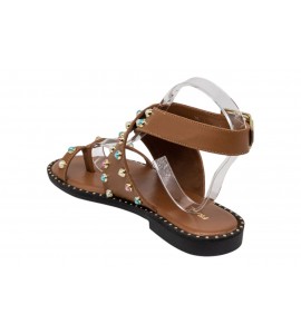 FRAU DONNA SANDALO 05V2 SWIRL CUOIO