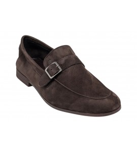 FRAU UOMO MOCASSINO 34B7 DAINO CACAO