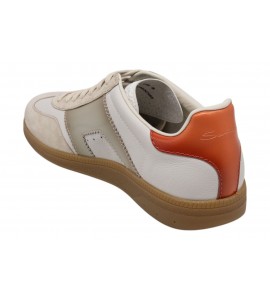 SANTONI SNEAKERS MBPL21965FARCNOCI85 DBS OLYMPIC WHITE