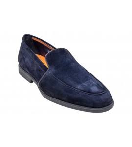 SANTONI MOCASSINO MGAR18829OOTSEAAU60 MALIBU BLUE