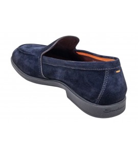SANTONI MOCASSINO MGAR18829OOTSEAAU60 MALIBU BLUE
