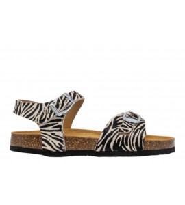 PLAKTON 131407 LISA TEEN MINI ZEBRA NEGRO